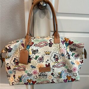 2014 Dooney & Bourke Disney Sketchbook Weekender Tote